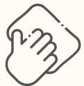 Home cleaning service icon
